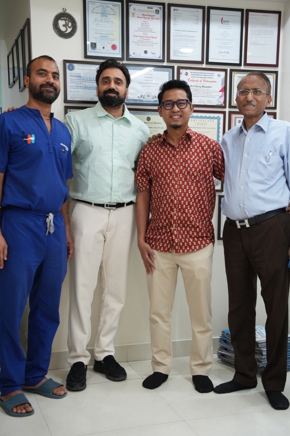 Dokumentasi kursus andrologi di India