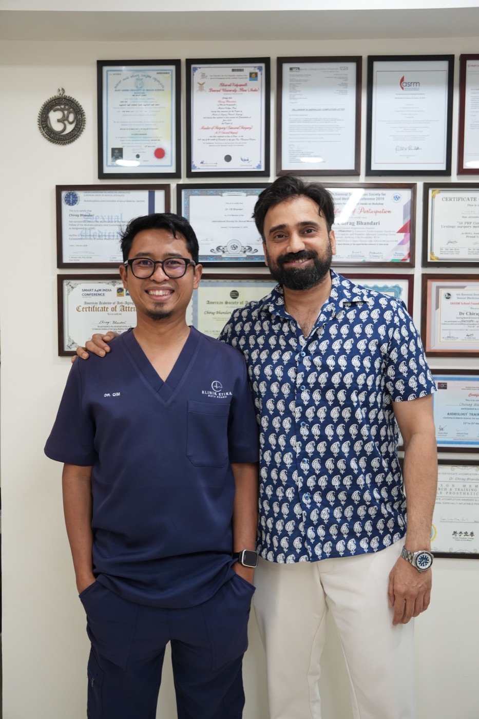 Dokumentasi kursus andrologi di India